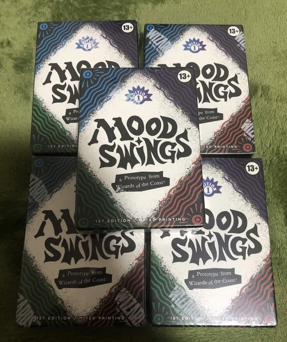 MTGのヘッドデザイナーであるMark Rosewater氏(マロー氏)考案のTCG「Mood Sw